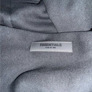 Essentials Fear of God Black Hoodie